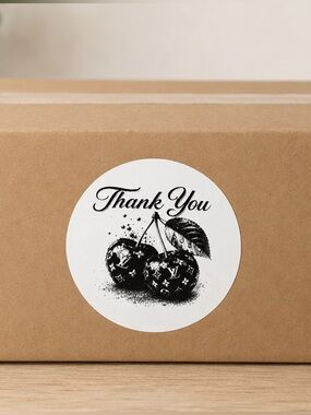 Thank You Stickers-Cherries-100ct.